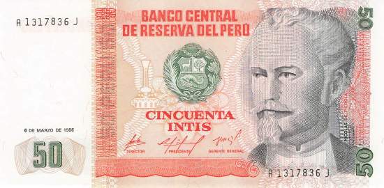 50 Intis 1986